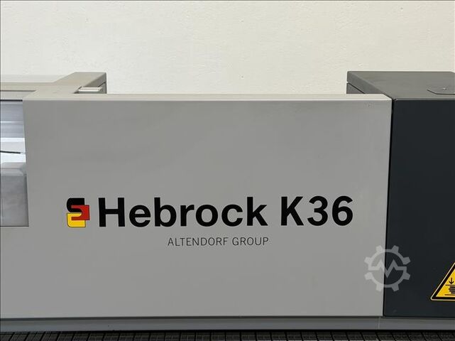 Kantenanleimmaschine HEBROCK  K36 Airtronic -gebraucht- HEBROCK K36