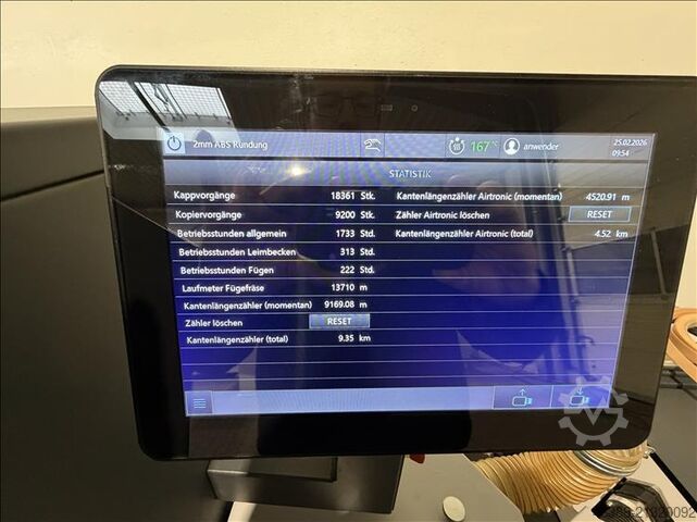 Kantenanleimmaschine HEBROCK  K36 Airtronic -gebraucht- HEBROCK K36