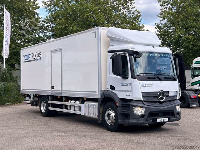 LKW mit Kofferaufbau Mercedes-Benz Antos 1827 E6 Koffer 8,5m LBW S.Tür 713.000 km