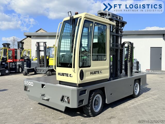 Seitenstapler Hubtex S50D TRIPLEX 6300 FREE-LIFT PLATFORM1600