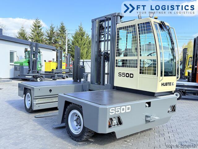 Seitenstapler Hubtex S50D TRIPLEX 6300 FREE-LIFT PLATFORM1600