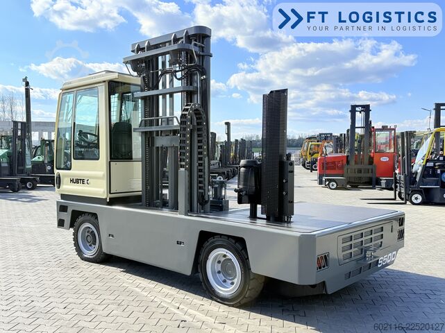 Seitenstapler Hubtex S50D TRIPLEX 6300 FREE-LIFT PLATFORM1600