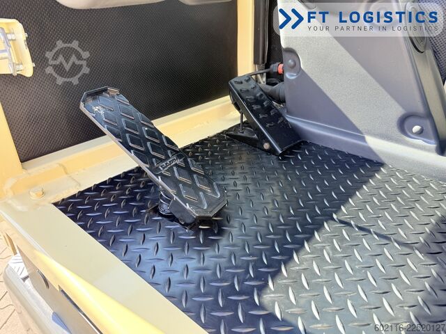 Seitenstapler Hubtex S50D TRIPLEX 6300 FREE-LIFT PLATFORM1600