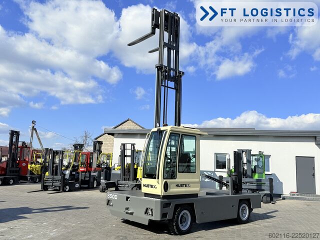 Seitenstapler Hubtex S50D TRIPLEX 6300 FREE-LIFT PLATFORM1600