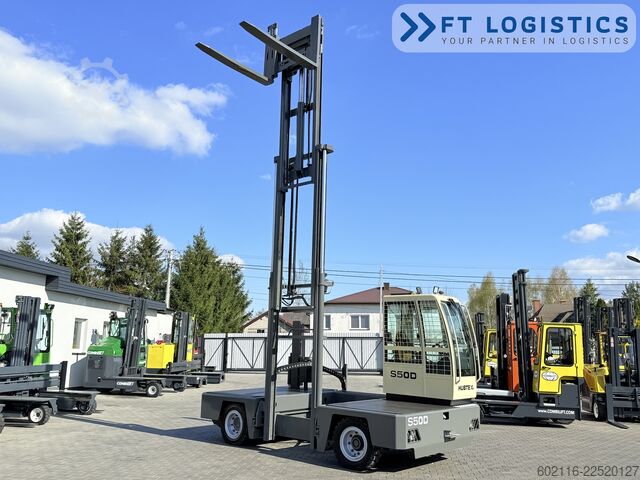 Seitenstapler Hubtex S50D TRIPLEX 6300 FREE-LIFT PLATFORM1600