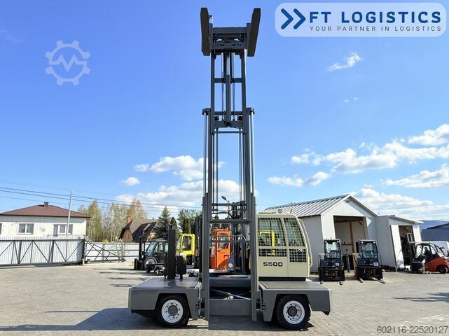 Seitenstapler Hubtex S50D TRIPLEX 6300 FREE-LIFT PLATFORM1600