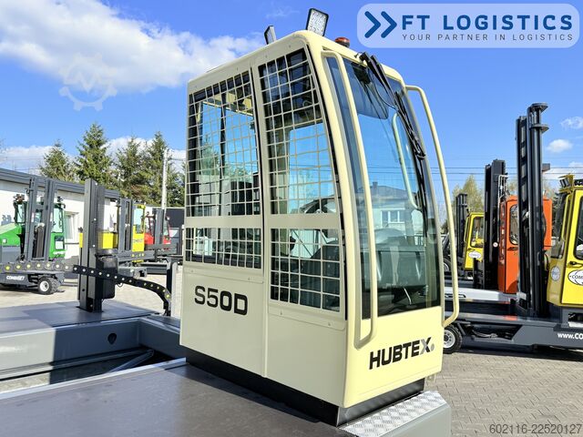 Seitenstapler Hubtex S50D TRIPLEX 6300 FREE-LIFT PLATFORM1600