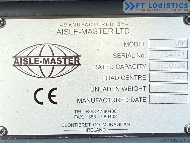 Schmalgangstapler Combilift AISLE MASTER 15E NEW BATTER TRIPLEX 6500