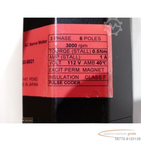 Control unit Fanuc A06B-0533-B021 AC Servo Motor  !