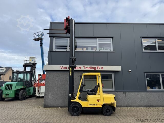 Hyster H3.00XM Duplo 460 Seitenschieber / Cascade Gabelversteller, Perkins Diesel, Baujahr 2004 HYSTER H3.00XM Duplo 460 Sideshift / Cascade Vorkversteller Perkins Diesel 2004