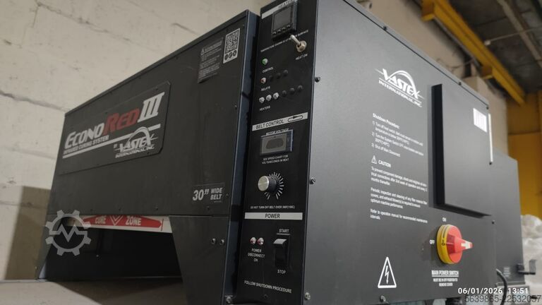 Infrared tunnel dryer Vastex Econored III 30 Tunnel Dryer