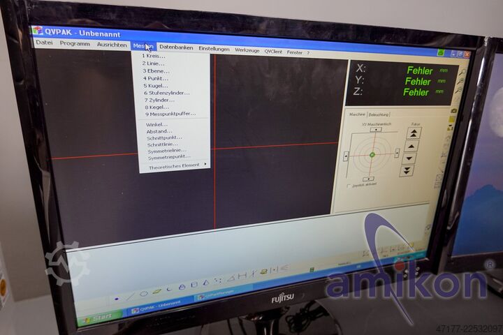 CNC image measuring device QVPAK measuring machine Mitutoyo Quick Vision Apex QV-X404P1L-C