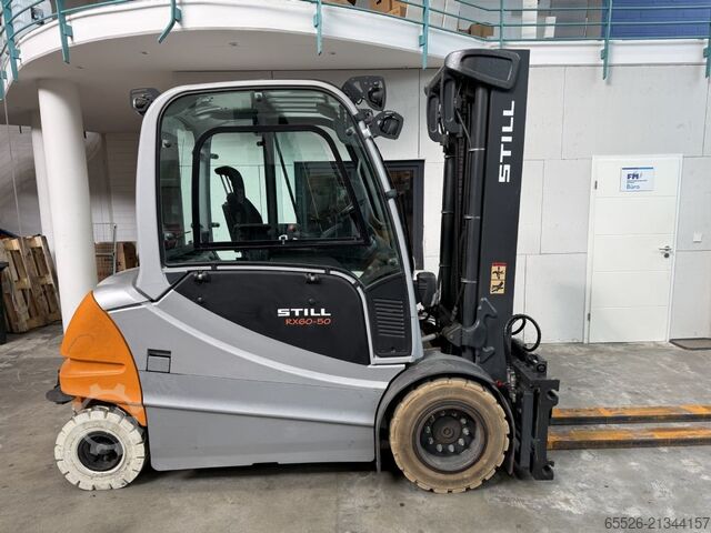 Electric 4-wheel forklift Still RX 60-50 / ZVG+SS / 2490 Std.