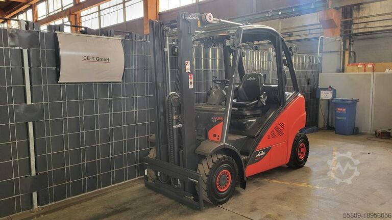 Diesel Forklift Linde H25D-02 // Duplex // 650 Stunden