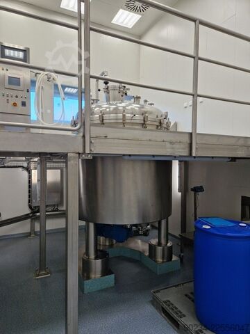 1900 liters Quickstep Anticorro stainless steel reactor QUICKSTEP ANTICORRO 1,900 LITRE
