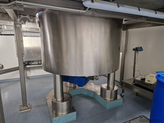 1900 liters Quickstep Anticorro stainless steel reactor QUICKSTEP ANTICORRO 1,900 LITRE