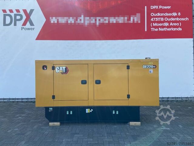 CAT DE220GC - 220 kVA Stand-by Generator - DPX-18212
