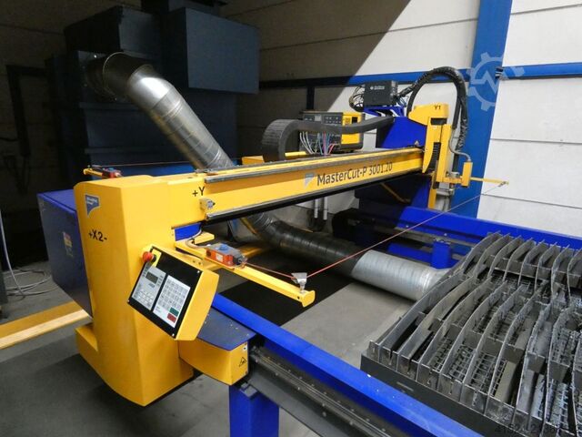 Plasma cutting machine MicroStep MasterCut-P 3001.20 mit Allgaskonsole