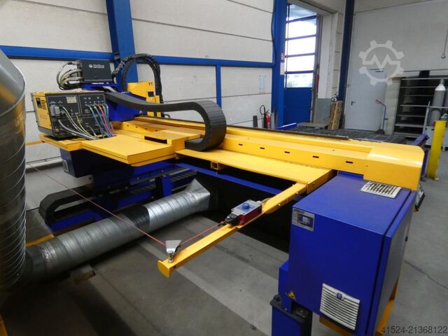 Plasma cutting machine MicroStep MasterCut-P 3001.20 mit Allgaskonsole