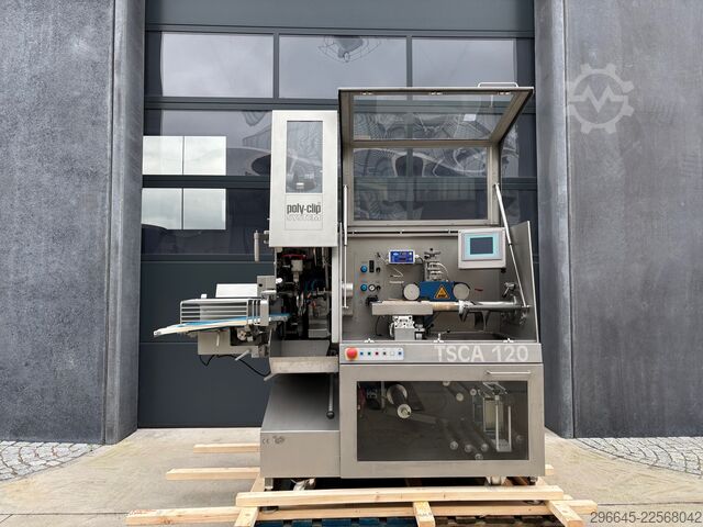 Meat processing machine Poly-Clip TSCA 120-18
