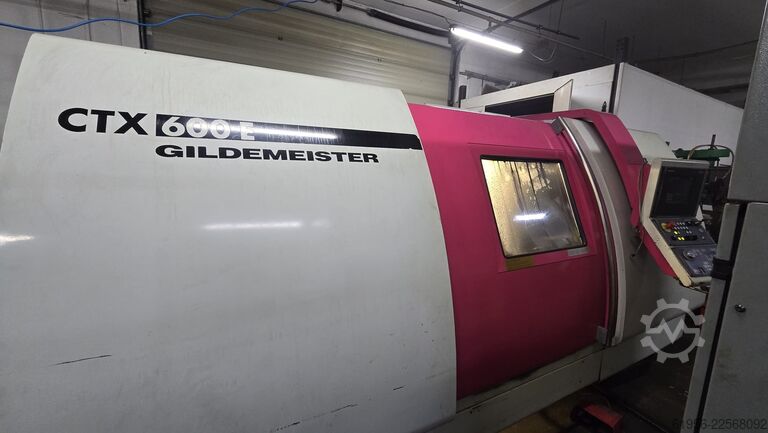 CNC-Dreh- und Fräszentrum Gildemeister CTX 600E V3