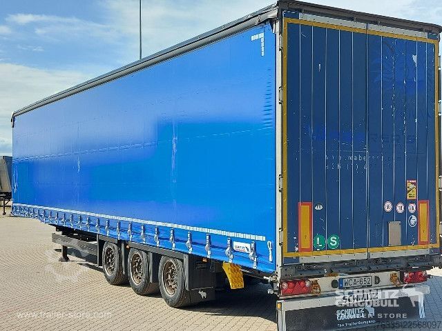Auflieger mit Pritsche & Plane Schmitz Cargobull Curtainsider Mega