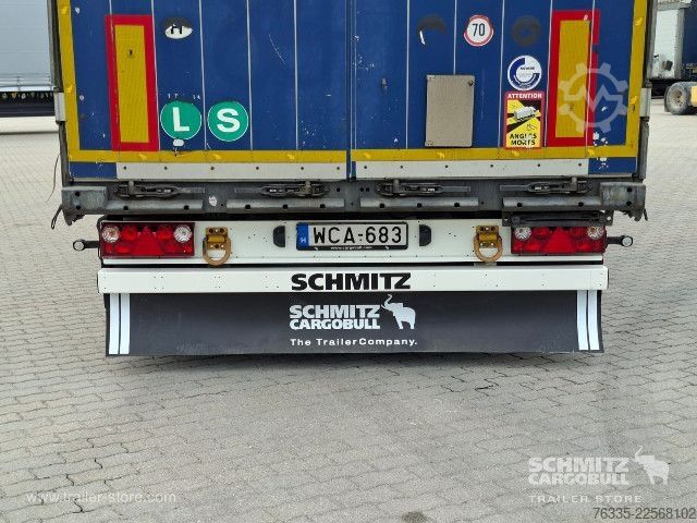 Auflieger mit Pritsche & Plane Schmitz Cargobull Curtainsider Mega