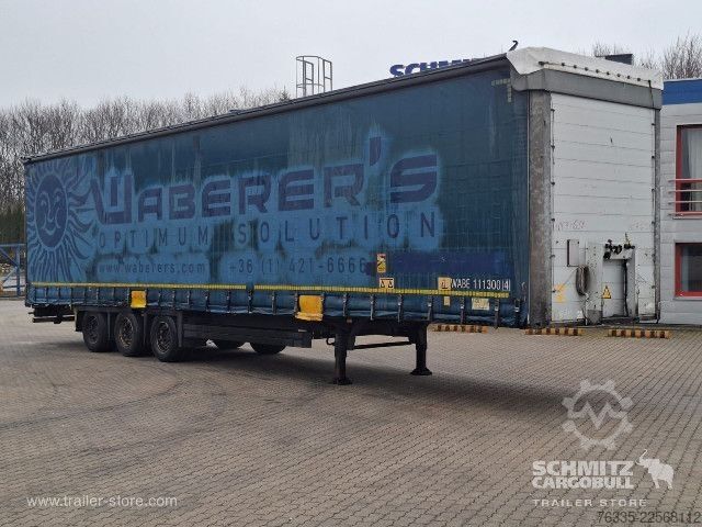 Auflieger mit Pritsche & Plane Schmitz Cargobull Curtainsider Mega