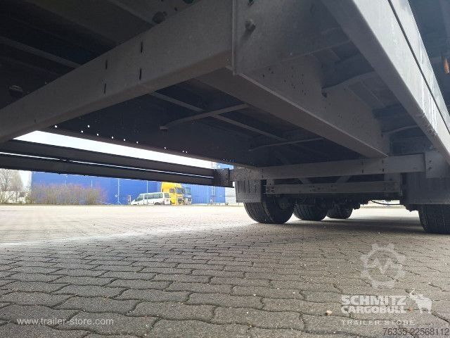 Auflieger mit Pritsche & Plane Schmitz Cargobull Curtainsider Mega