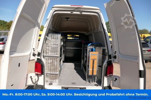 Kastenwagen VW T6.1 Transporter 2.0 TDI 4Motion Hochdach lang Werkstatteinbauten CoC KLIMA