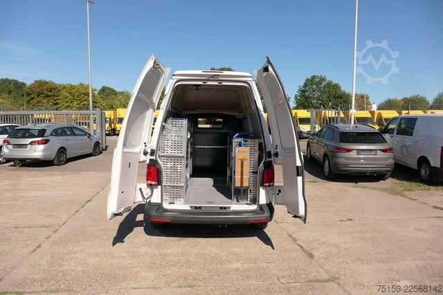Kastenwagen VW T6.1 Transporter 2.0 TDI 4Motion Hochdach lang Werkstatteinbauten CoC KLIMA