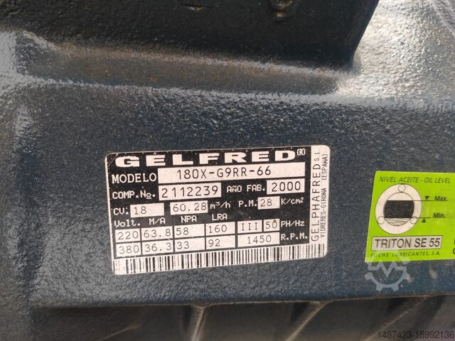 Refrigerant compressor Compressors Gelpha 3,4-76,7 kW