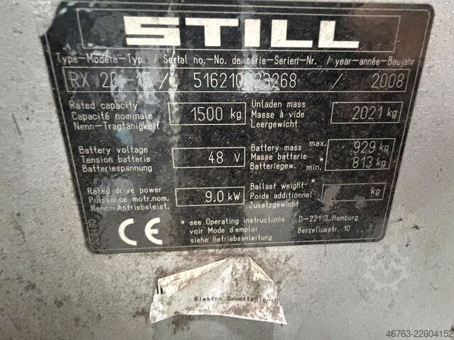 Gabelstapler Still RX 20-15