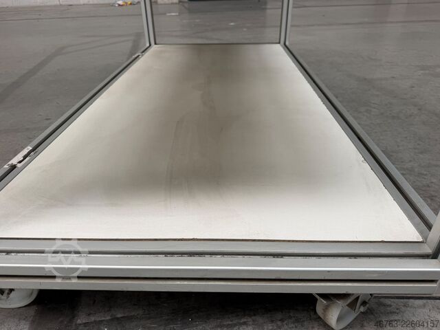 Order picking trolley made of aluminium  