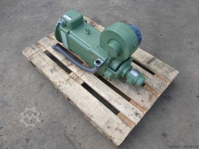 Antriebsmotor, Gleichstrom-Servomotor; Spindelmotor, Elektromotor, Mit Lüfterkühlung über Fremdlüfte LENZE GFQUBT 112-22