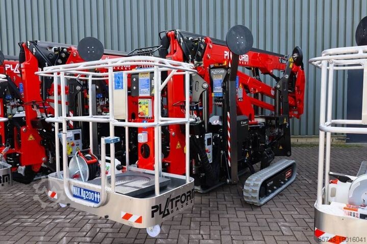Gelenkteleskoparbeitsbühne Platform Basket Spider 18.90 PRO CE Declaration, Valid inspection,