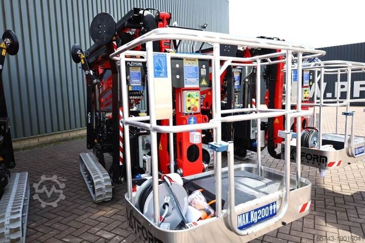 Gelenkteleskoparbeitsbühne Platform Basket Spider 18.90 PRO CE Declaration, Valid inspection,