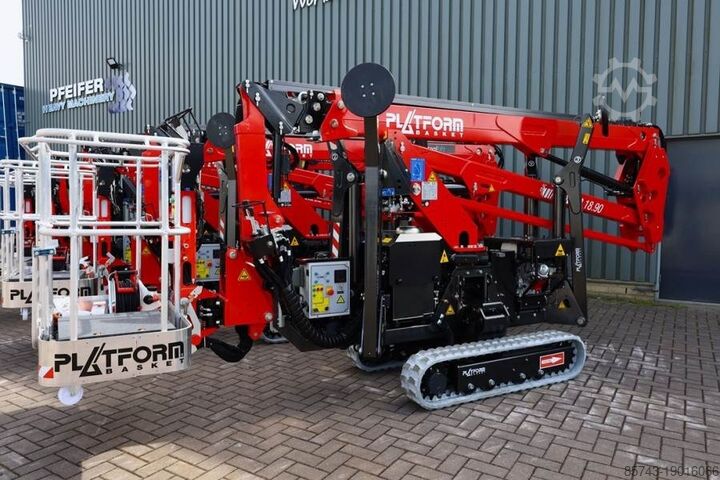 Gelenkteleskoparbeitsbühne  PLATFORM BAS Spider 18.90 PRO CE Declaration, Vali