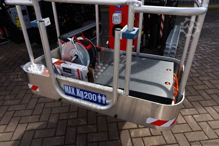 Gelenkteleskoparbeitsbühne Platform Basket Spider 18.90 PRO CE Declaration, Valid inspection,