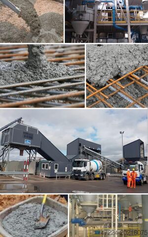 Stationary concrete mixing plant ENTECH srl Italy CI208100