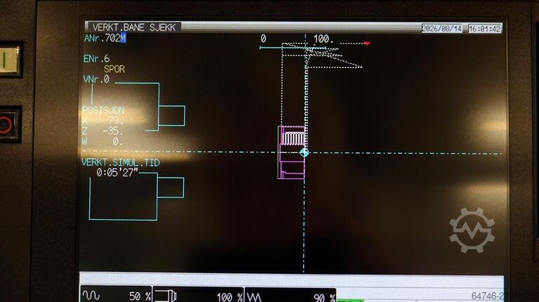 CNC-Dreh- und Fräszentrum Mazak quick turn smart 200