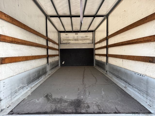 Curtain sider van IVECO EuroCargo 75E21 Pritsche+Plane+LBW/Klima/3-Sitze