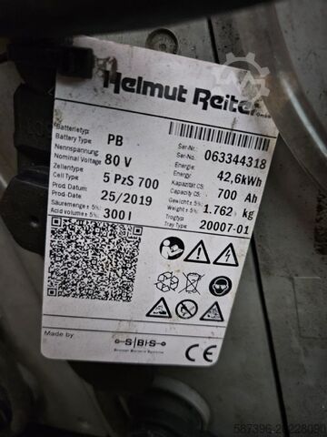 Electric 4-wheel forklift Yale ERP30VL