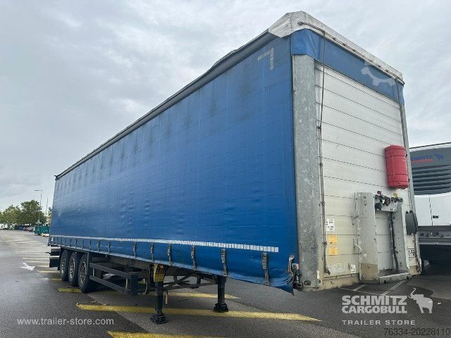Open semitrailer with tarp Schmitz Cargobull Semitrailer Curtainsider Standard