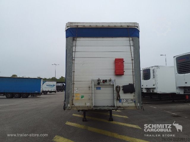 Open semitrailer with tarp Schmitz Cargobull Semitrailer Curtainsider Standard