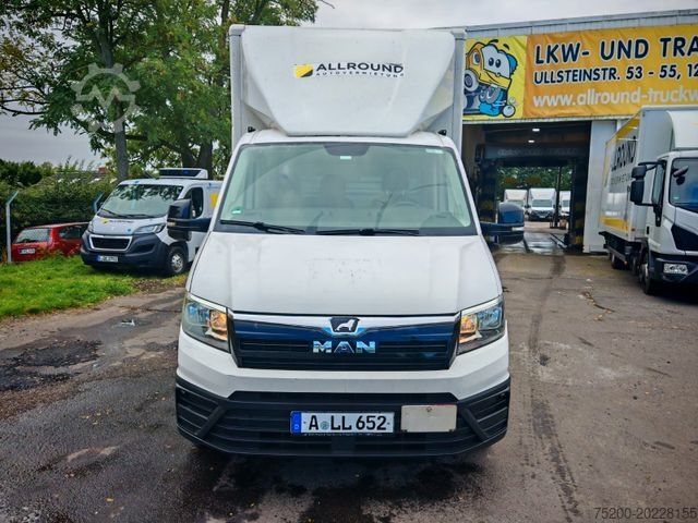 Box van MAN TGE 3.140 Koffer mit LBW/Tempo/Klima/Kamera