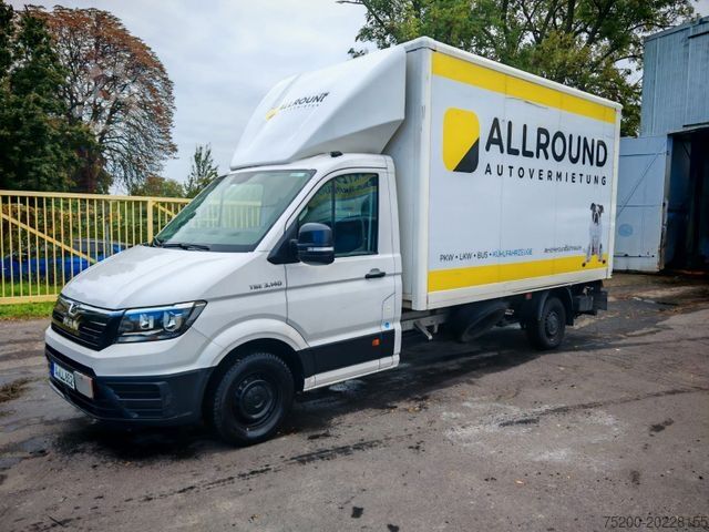Box van MAN TGE 3.140 Koffer mit LBW/Tempo/Klima/Kamera