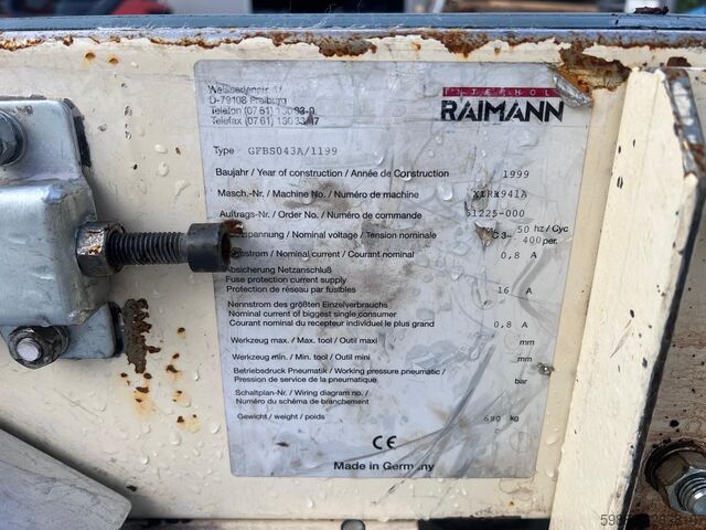 Woodturning lathe Raiamnn GFBS043A/1199