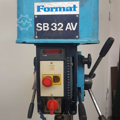 High performance pillar drilling machine FORMAT SB 32 AV