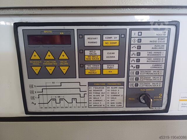 Punkt- / Buckelschweißmaschine TECNA 6103 S